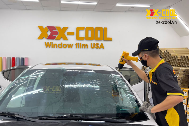 Dán phim cách nhiệt XEX-COOL xe Elantra
